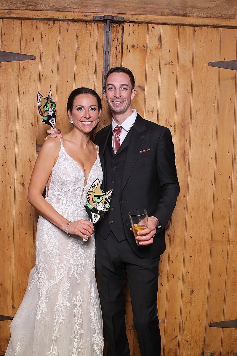 Photo booth rental at the Cork Factory Hotel, Lancaster PA