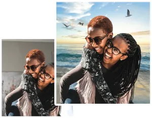 FX Virtual Photo Booth AI background removal