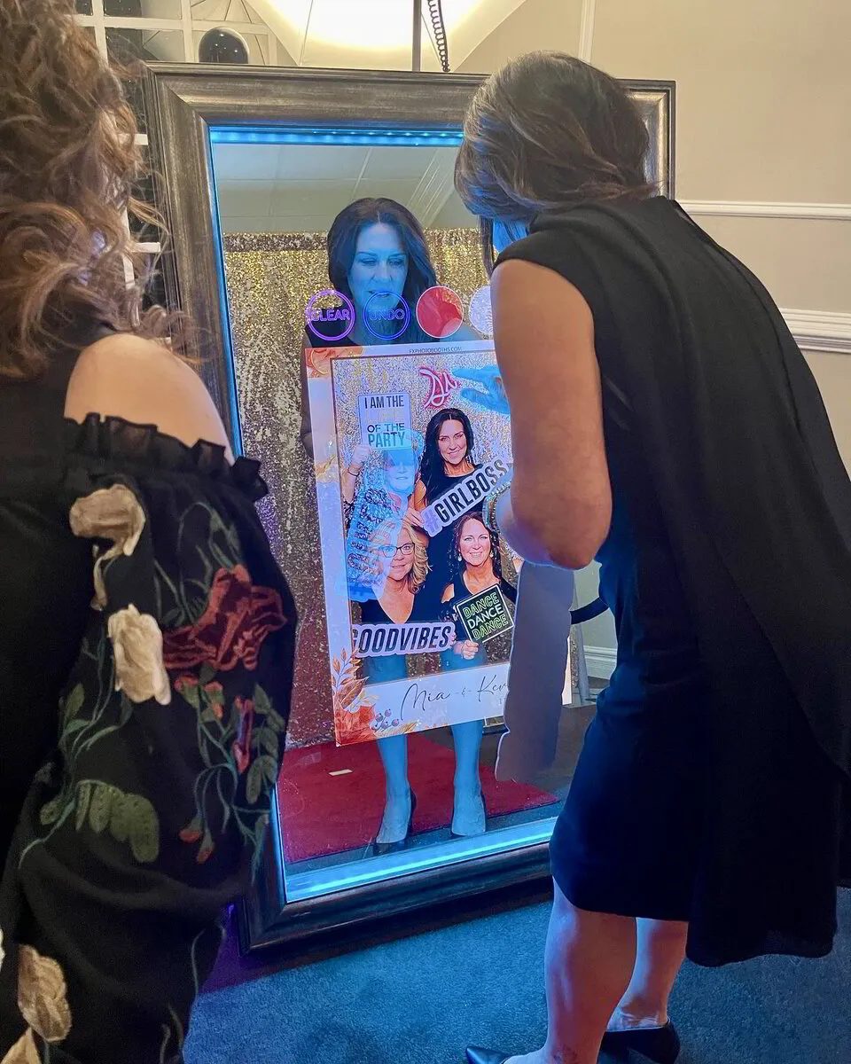 Mirror Photo Booth Rental Bel Air