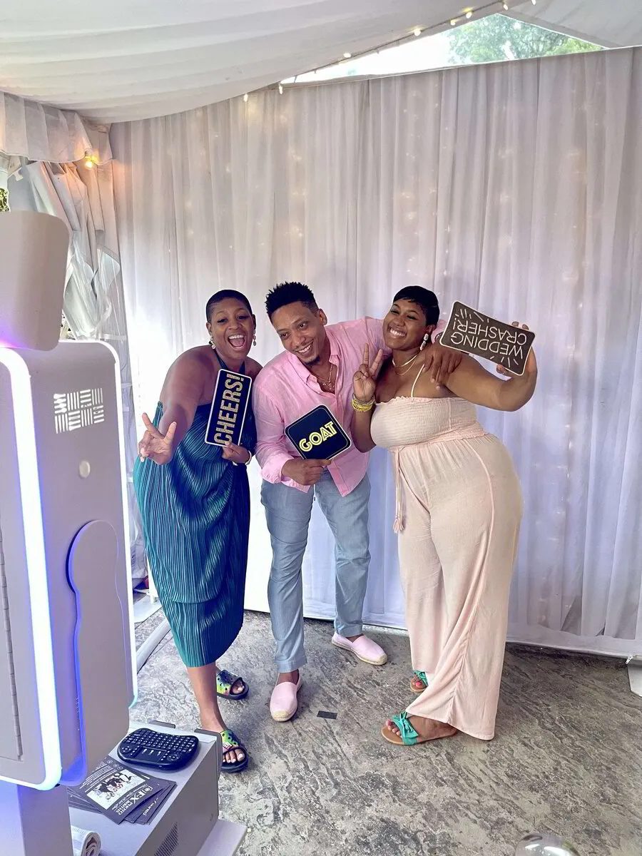 Moonstone Manor wedding photo booth