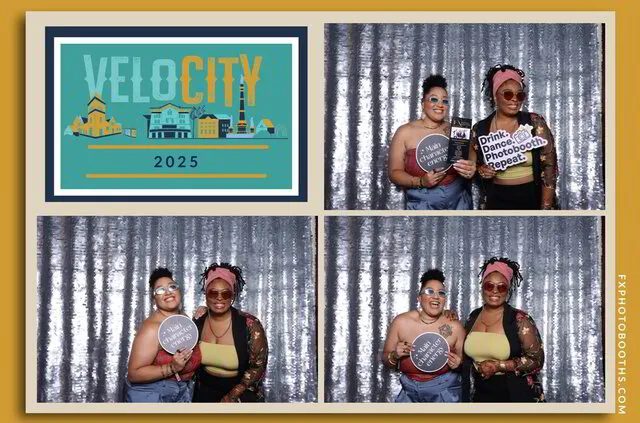 VeloCity 2025 photo booth at Tellus 360