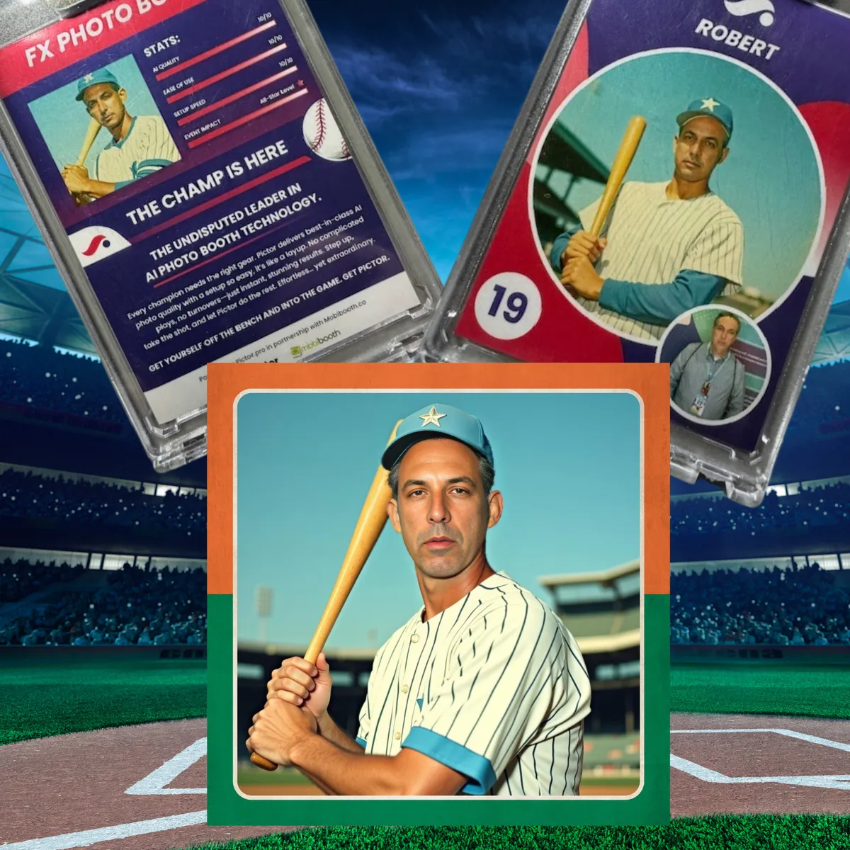 Trading Card Photo Booth